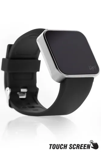 Up! Watch Touch Matte Silver & Siyah Kol Saati