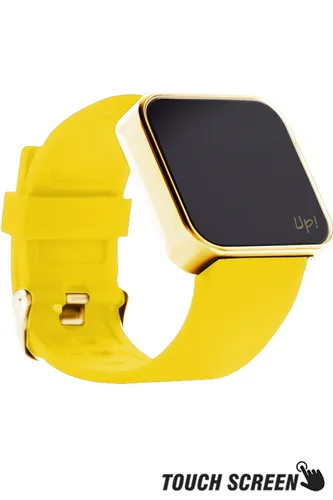 Up! Watch Touch Shiny Gold & Sarı Kol Saati
