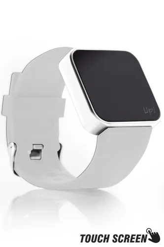 Up! Watch Touch Shiny Silver & Beyaz Kol Saati