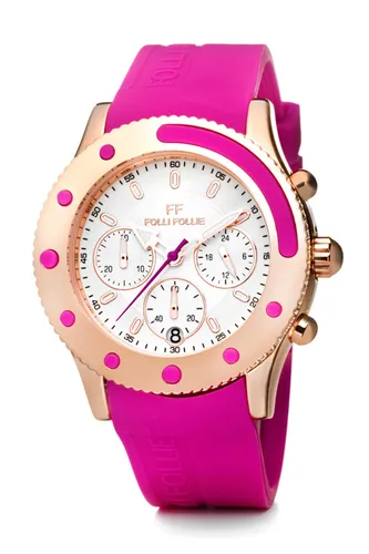 Folli Follie Pembe Kordonlu Saat