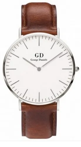 George Daniels Peddington Silver Kol Saati