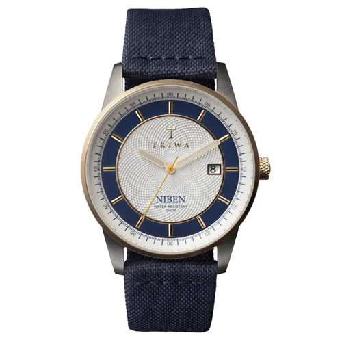 Triwa NIST104D Duke Niben Navy Canvas C. Kol Saati