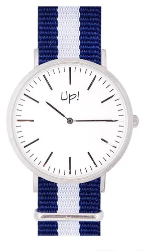 Up! Watch Silver Slim Case Saat