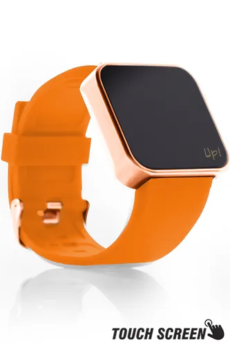 Up! Watch Touch Shiny Rose&amp;orange Kol Saati