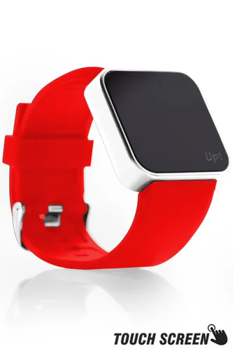 Up! Watch Touch Shiny Silver&amp;red