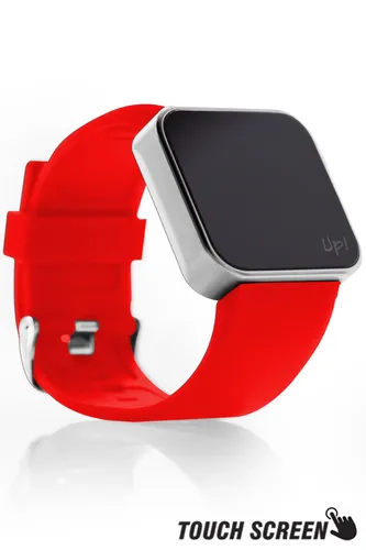 Up! Watch Touch Silver&red