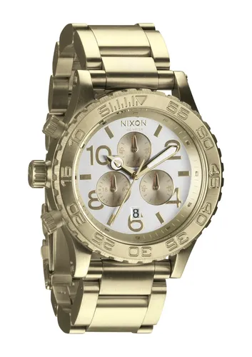 A037-1219 - Nixon 4220 Chrono Champagne Gold/ Kol Saati - A037