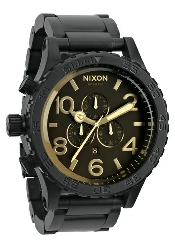 A083-1354 - Nixon 5130 Chrono Matteblack/oran Kol Saati - A083