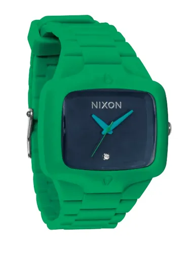 A139-876 - Nixon Rubber Player Green/navy Kol Saati - A139 87