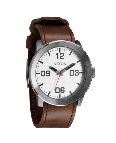 A243-1113 - Nixon Corporal Sılver/brown Kol Saati - A243 1