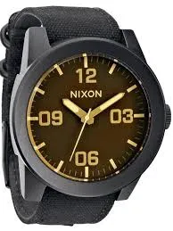 A243-1354 - Nixon Corporal Matteblack/oran Kol Saati - A243 1