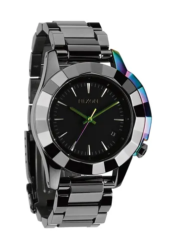 A288-1698 - Nixon Monarch Gunmetal / Multi Kol Saati - A288 16