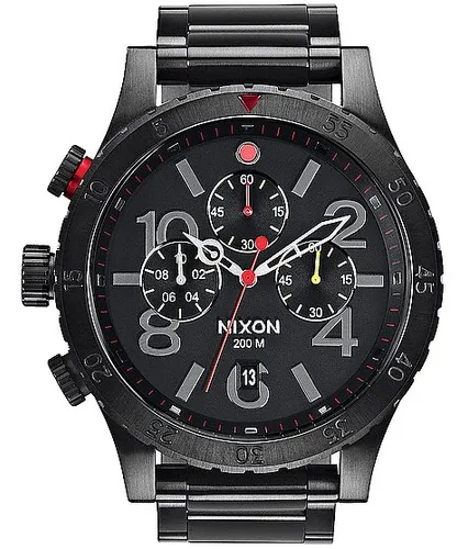 A486-320 - Nixon 48-20 Chrono All Black/multı Kol Saati - A48