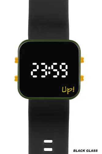 Up! Watch Ggreen&amp;black Unisex Kol Saati