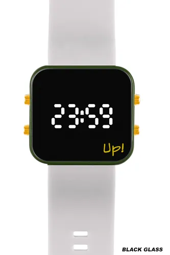 Up! Watch Ggreen&amp;white Unisex Kol Saati