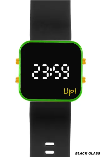 Up! Watch Gngreen&amp;black Unisex Kol Saati