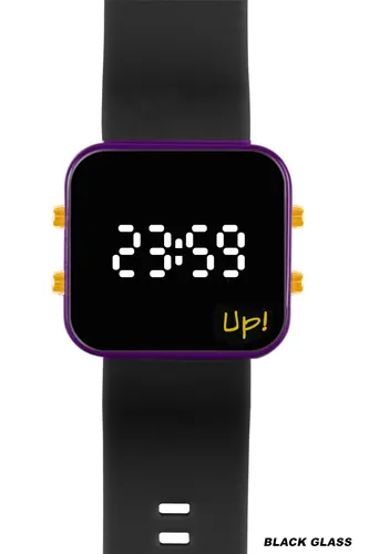 Up! Watch Purple&amp;black Unisex Kol Saati