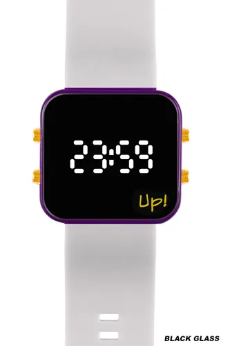 Up! Watch Purple&amp;white Unisex Kol Saati