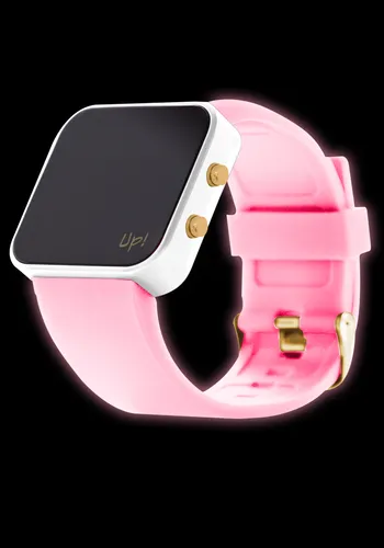 UP! Watch LED Gold Neon Pink Kol Saati