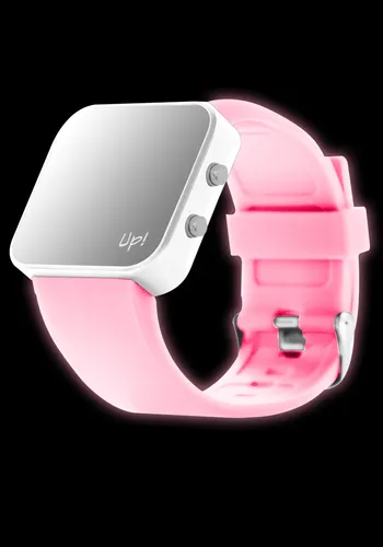 UP! Watch LED Neon Pink Kol Saati