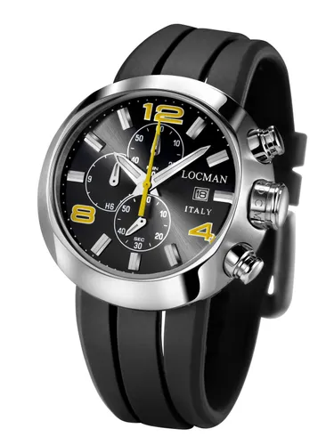 Locman 042000BKNYL0SIK-Y-K Change One Gent Kol Saati