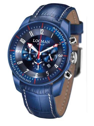 Locman 0450BLBLFWRBPSB Aviatore Kol Saati