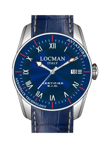 Locman 045200BLFWRBPSB Aviatore Kol Saati