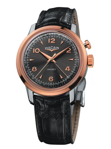 Vulcain 100653.291L/BK 50s Presidents Watch Heritage Gold &amp; Steel Kol Saati
