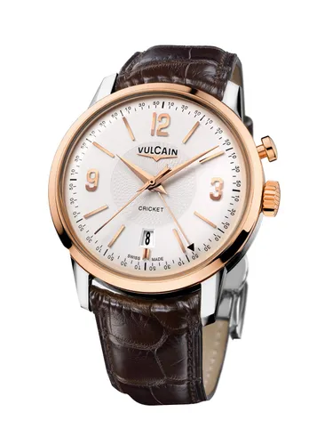 Vulcain 110651.286L/BN 50s Presidents Watch Gold &amp; Steel Kol Saati