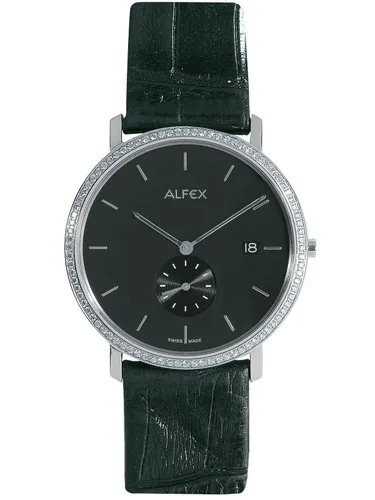 Alfex 5468/158 Flat Line  Taşlı Kol Saati