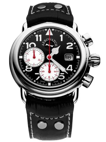 Aerowatch 73946 TI01 Gent Hommage 1910 Chrono Auto Kol Saati