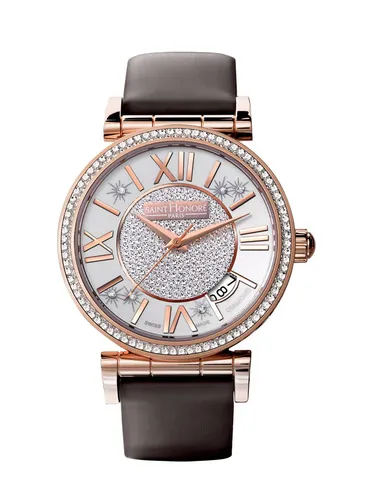 Saint Honore 766012 8PARDR Opera Medium Rose Eclair Full Taşlı Kol Saati
