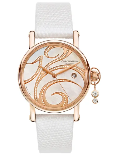 Chronoswiss CH-2821LLR-SW Lady Swing Taşlı Kol Saati