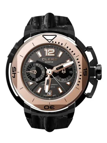 Clerc CHY-353 Hydroscaph Central Chronograph Kol Saati