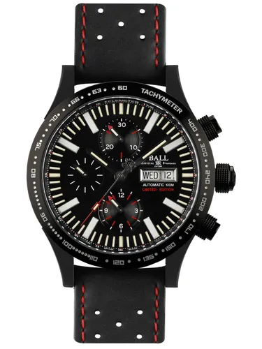 Ball CM2192C-P2-BK Fireman Strom Chaser Chrono Dlc Glow Kol Saati