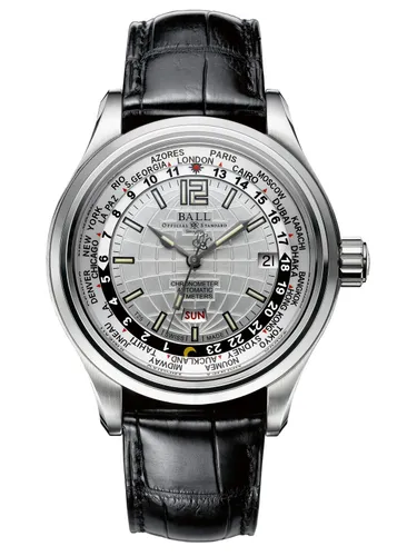 Ball GM1020D-L1CAJ-WH Trainmaster Worldtime Kol Saati