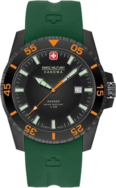 Swiss Military 06-4253.27.007.07 Military Kol Saati