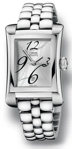 Oris 561.7620.40.61M Culture Rectangular Date Kol Saati