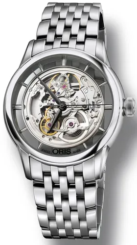 Oris 734.7684.40.51M Culture Artelier Translucent Skeleton Kol Saati