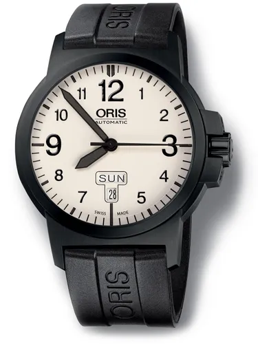 Oris 735.7641.47.66R Aviation Bc3 Advanced, Day Date Kol Saati