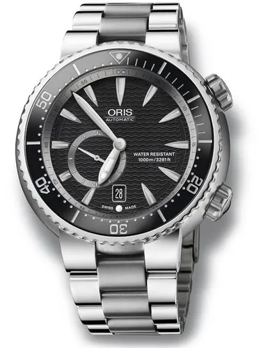 Oris 743.7638.74.54M Diving Divers Titan 'c' Small Second, Date Kol Saati