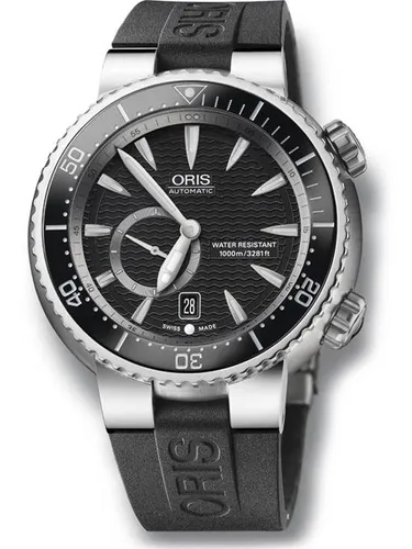 Oris 743.7638.74.54R Diving Divers Titan 'c' Small Second, Date Kol Saati