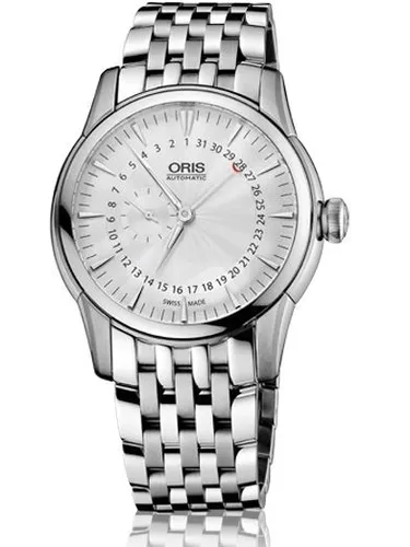 Oris 744.7665.40.51M Culture Artelier Small Second, Pointer Date Kol Saati