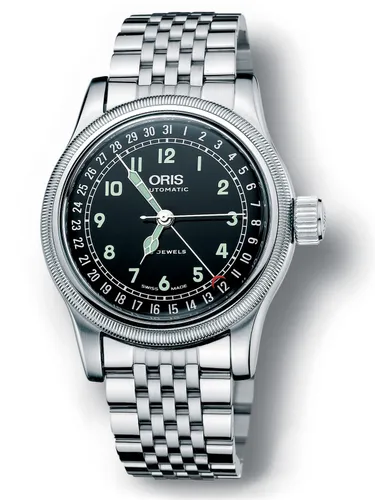 Oris 754.7543.40.64M Aviation Big Crown Original Pointer Date Kol Saati