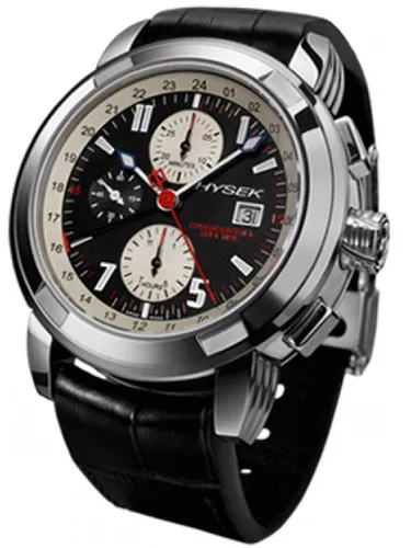 Hysek IO4704A01 Io 47 Mm Chronograph &amp; Dual Time Kol Saati