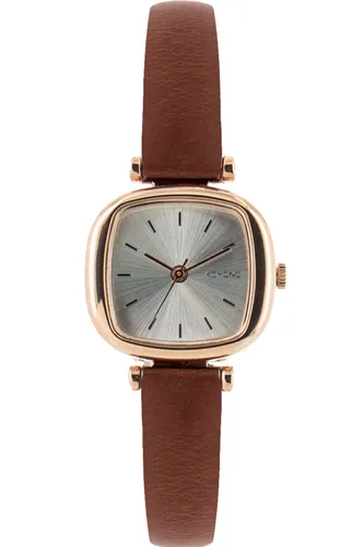 Komono Moneypenny Rose Gold Brown Kol Saati