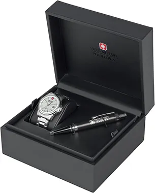 Swiss Military 06-8010.04.001 (06-5230.04.001 Sm Saat + Kalem)