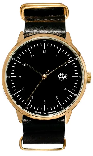 Cheapo Gold Black
