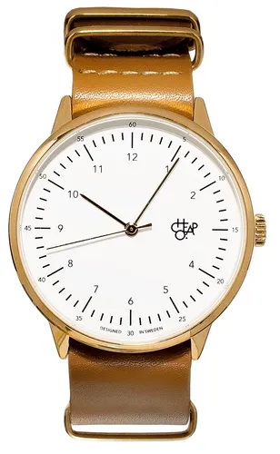 Cheapo Gold Brown/White