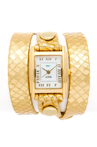 La Mer Collection Gold Snake Saat